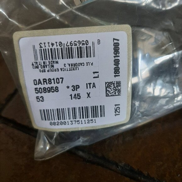 Giorgio Armani AR8107 53" Polarized Havana Sunglasses - Picture 3 of 8